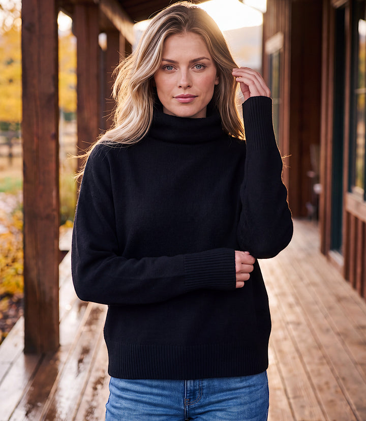 Mock Neck Sweater