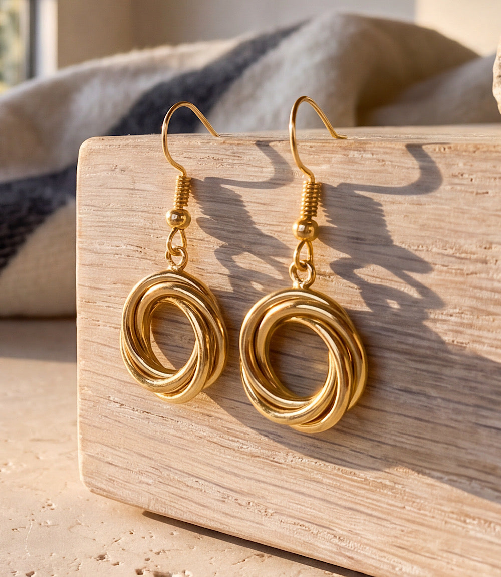 Looped Hoops Earrings