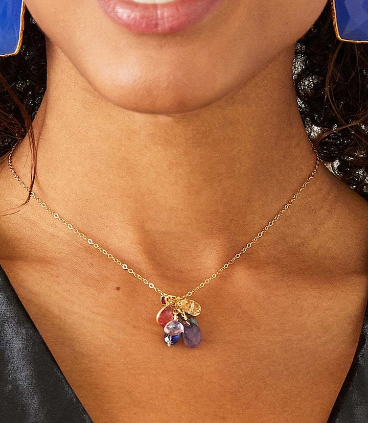 Colorful Gemstone Necklace
