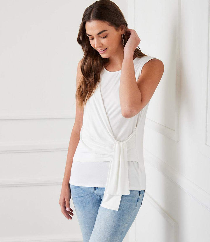 Side Drape Top