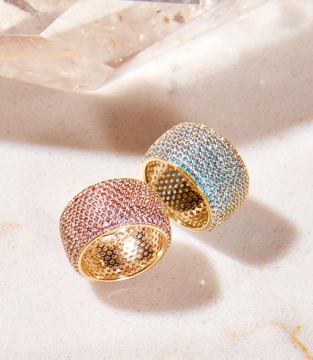 Colorful Crystal Ring