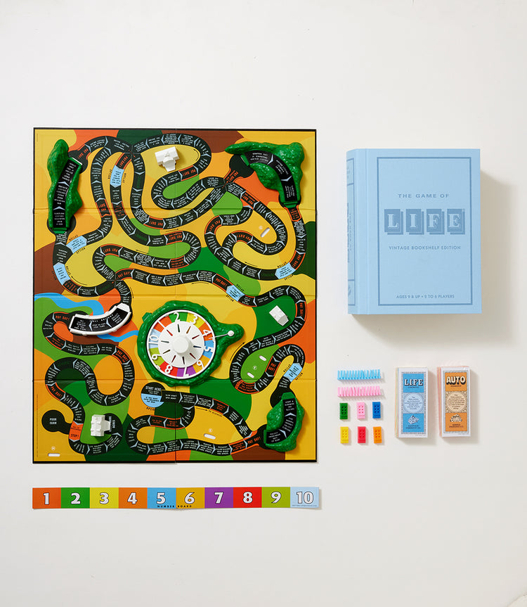 Blue The Game Of Life Vintage Bookshelf Edition Karen Kane