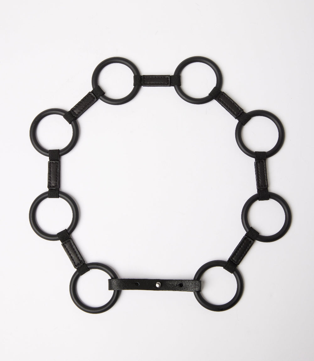 Streets Ahead Leather Ring Belt