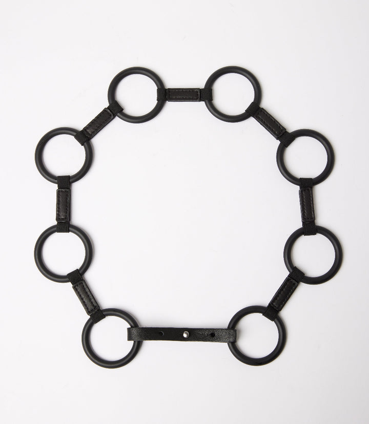 Streets Ahead Leather Ring Belt