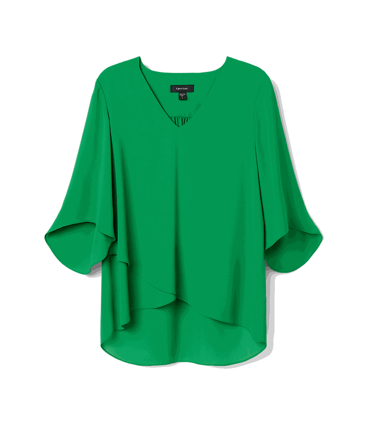 Bracelet Sleeve Asymmetric Top