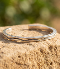 Embellished Sterling Silver Cuff Bracelet
