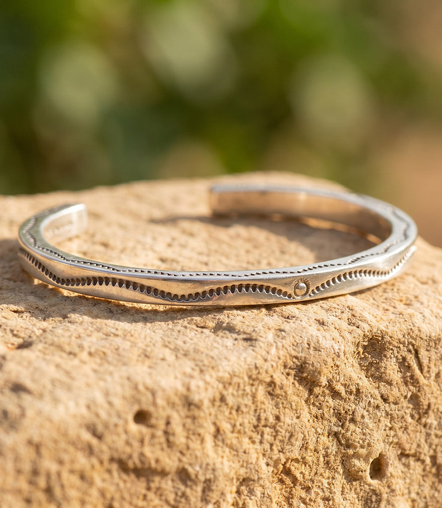 Embellished Sterling Silver Cuff Bracelet – Karen Kane
