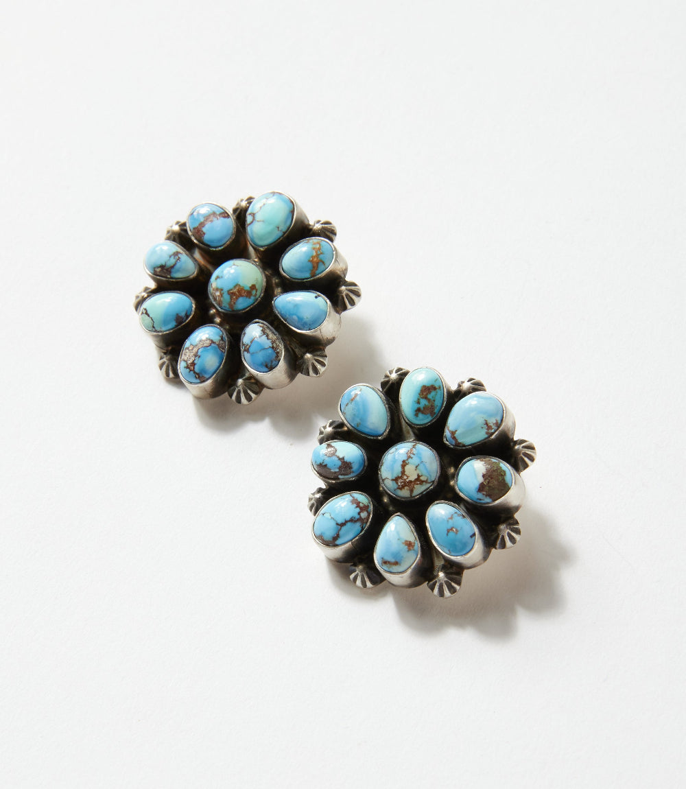 Golden Hill Turquoise Cluster Lariat Set