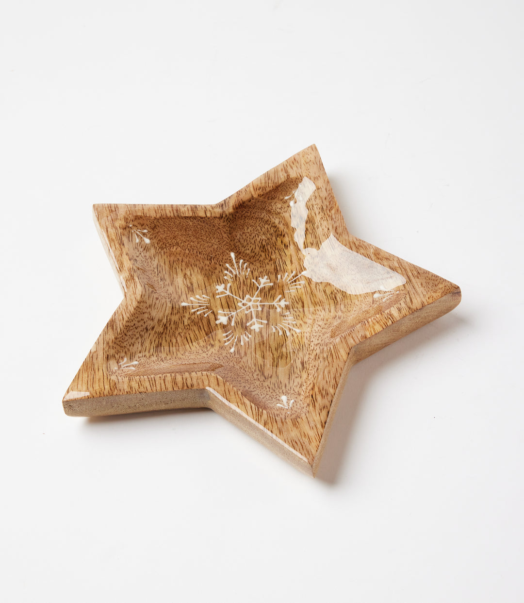 Wooden Star Serving Trays, Set Of 2