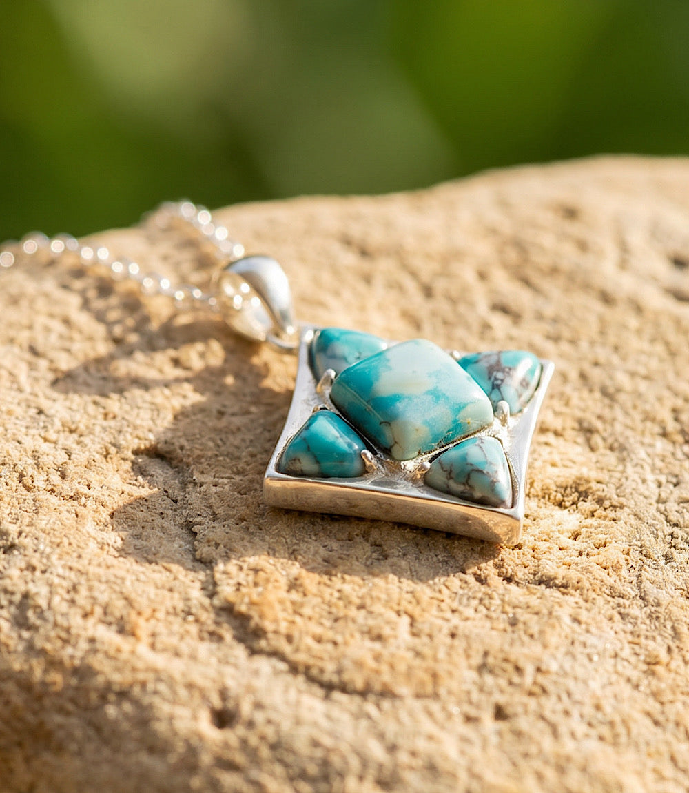 Turquoise Pendant Necklace