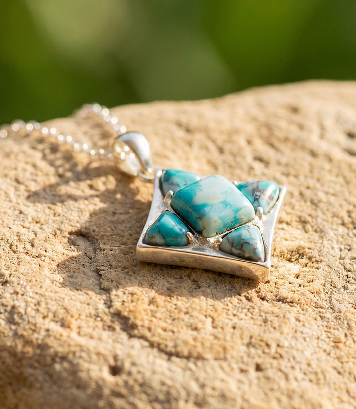 Turquoise Pendant Necklace