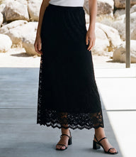 Lace Midi Skirt
