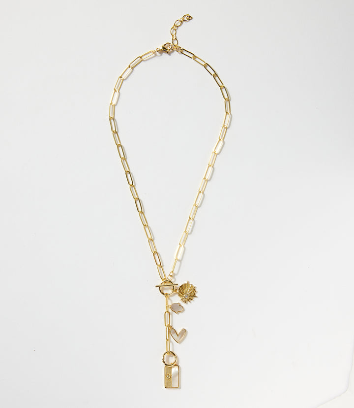 Toggle Charm Necklace