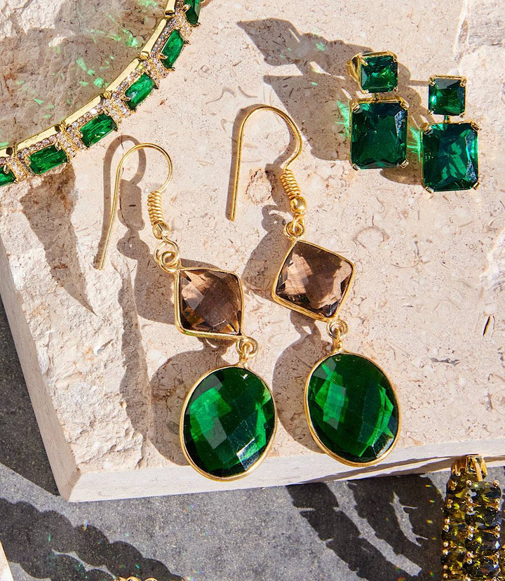 Multi Gemstone Earrings