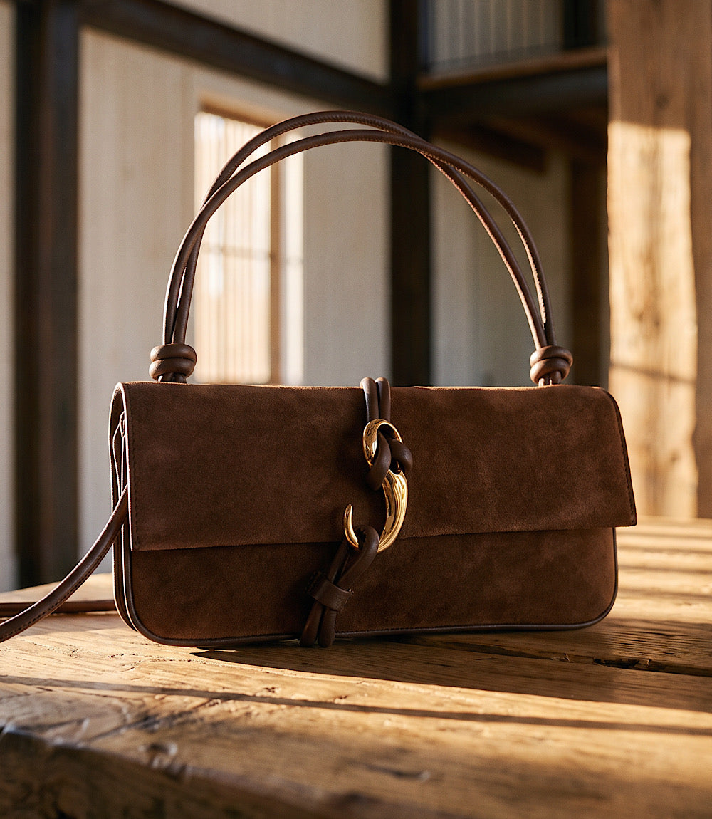 Dolce Vita Alice Suede Shoulder Bag