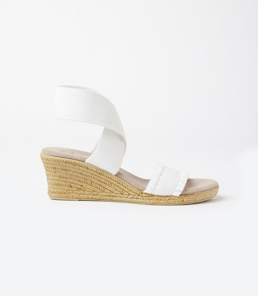 Carolina Scalloped Espadrille Wedge Sandals