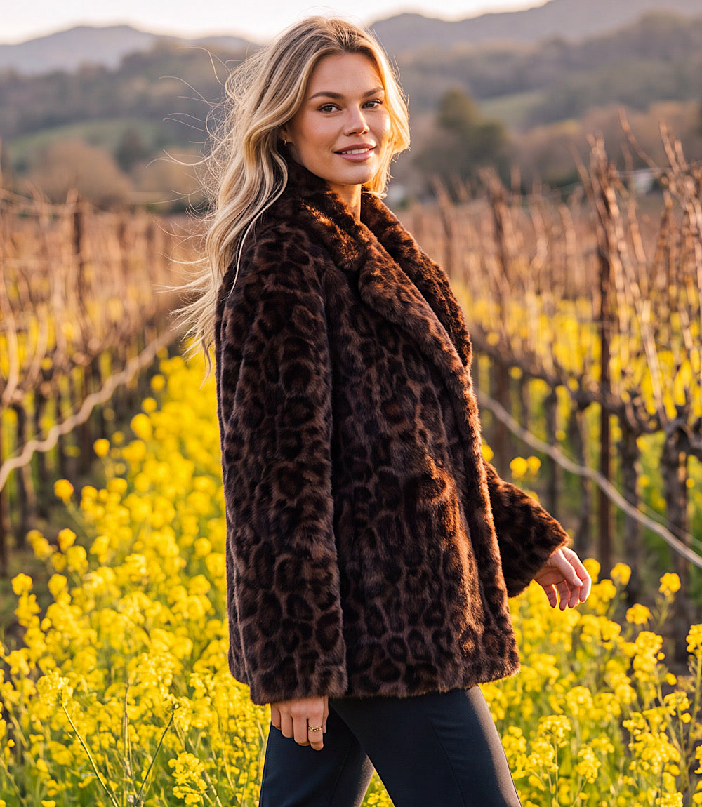Faux Fur Coat