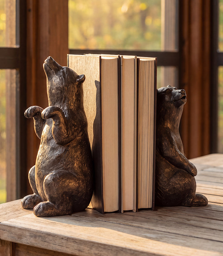 Grizzly Bear Bookends