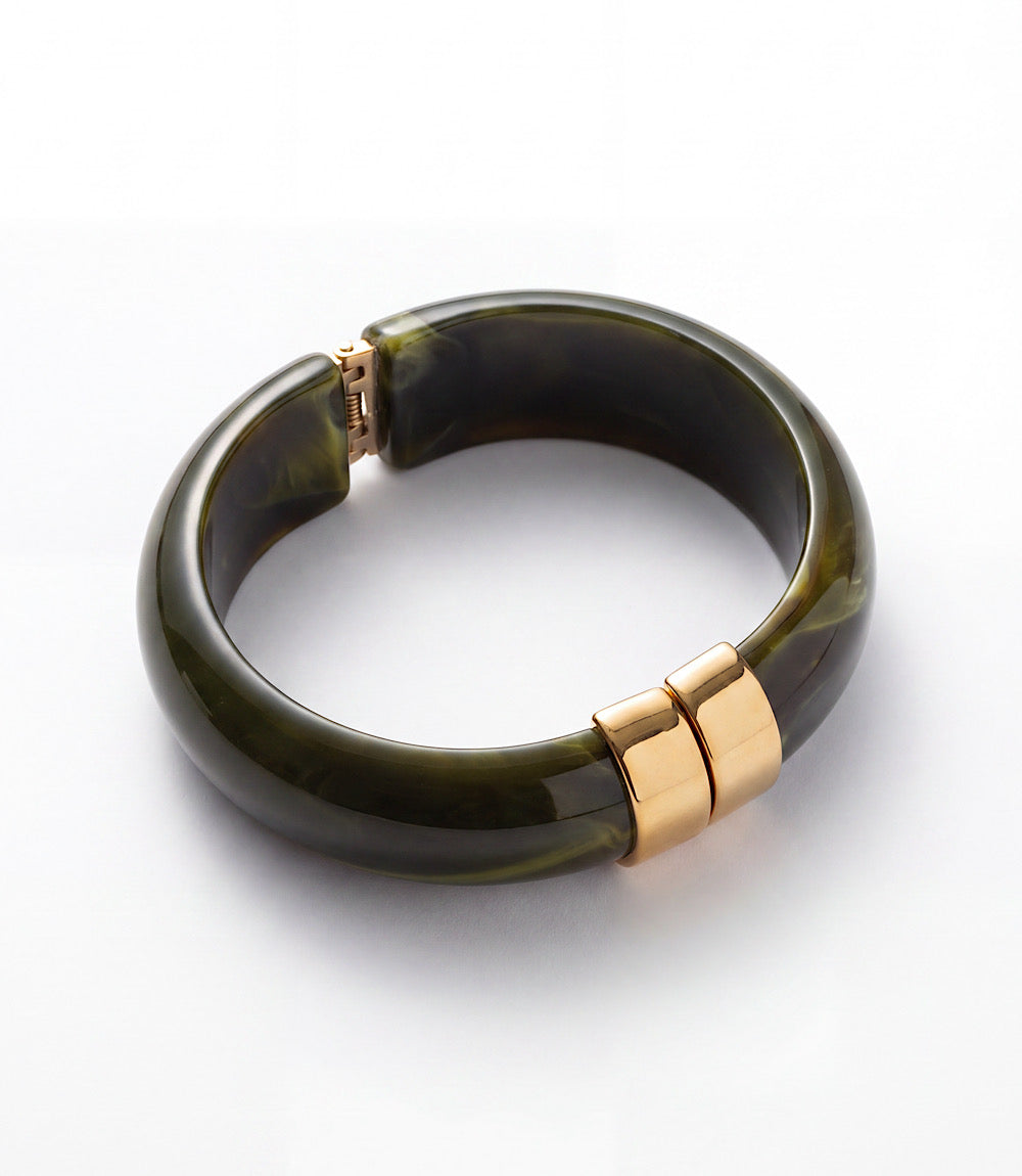 Lucite Bangle Bracelet