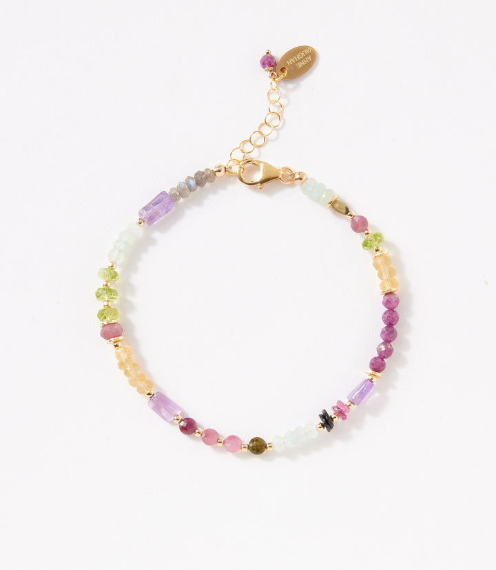 Gemstone Collage Bracelet