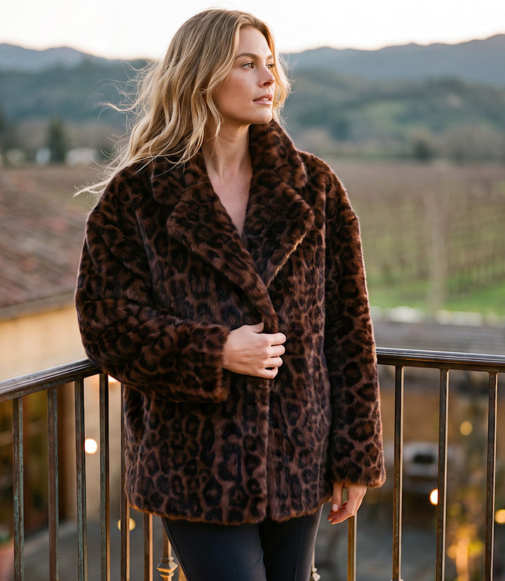 Faux Fur Coat