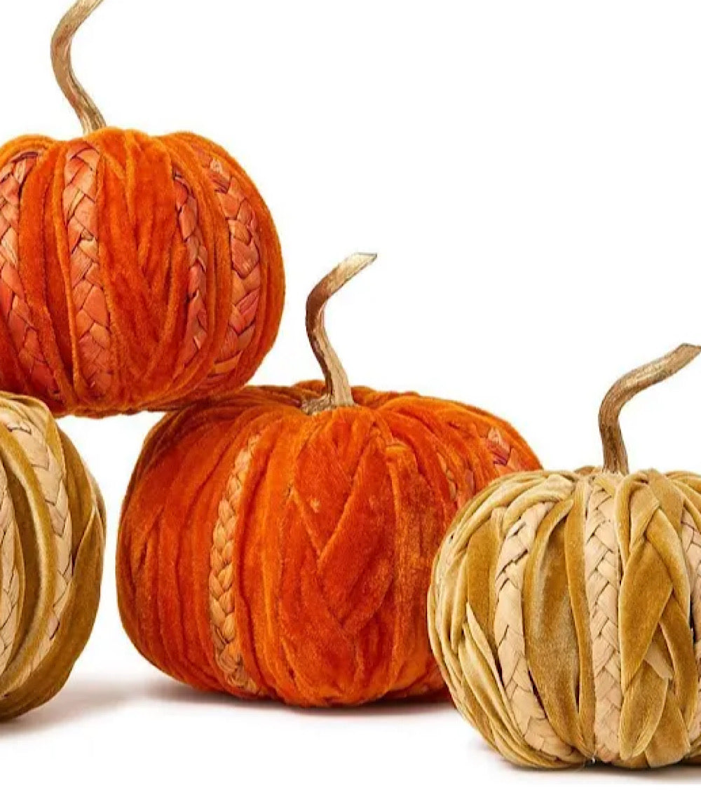 Large Braided Pumpkin