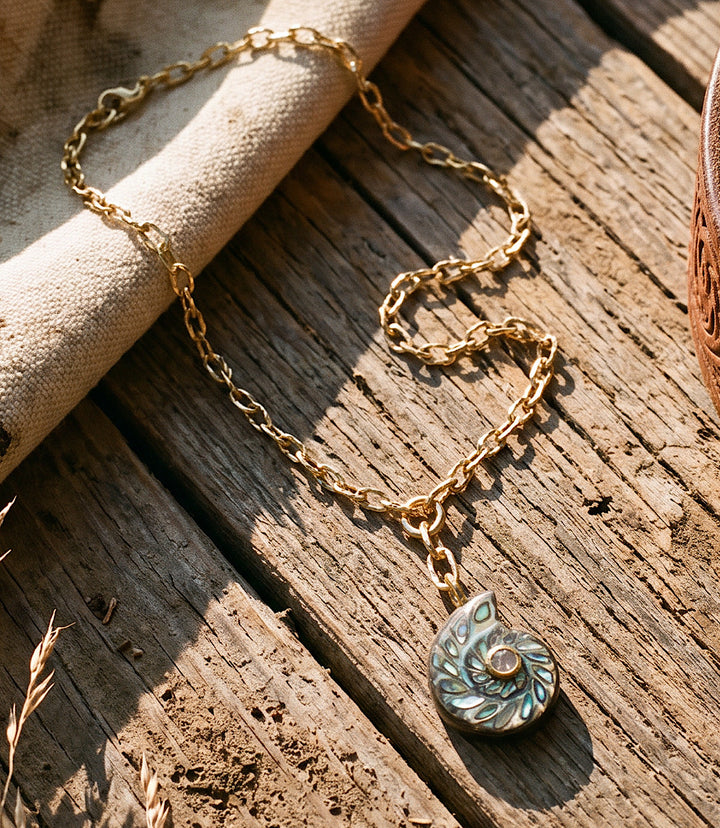Sea Spiral Necklace