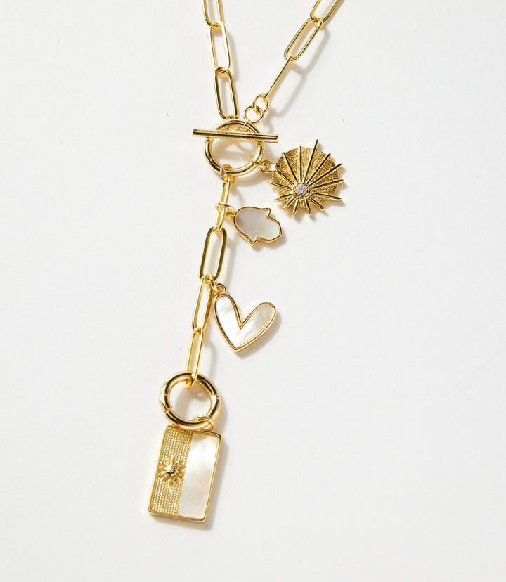 Toggle Charm Necklace