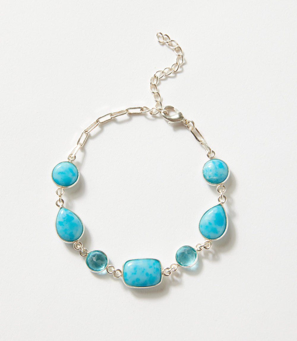 Larimar Station Bracelet