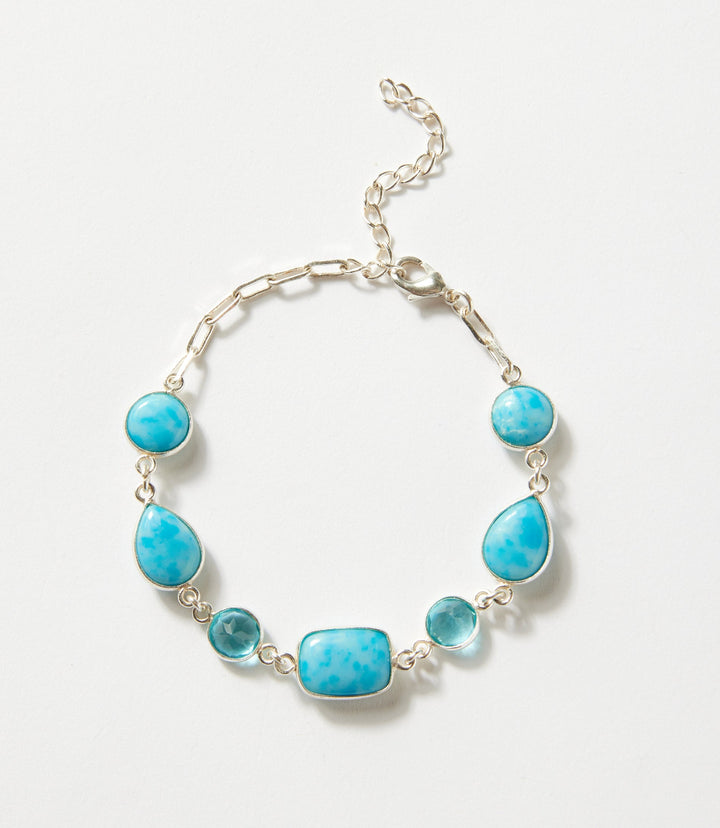 Larimar Station Bracelet