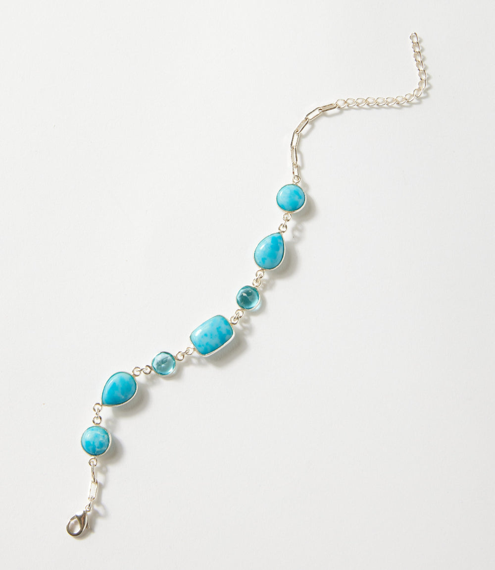 Larimar Station Bracelet