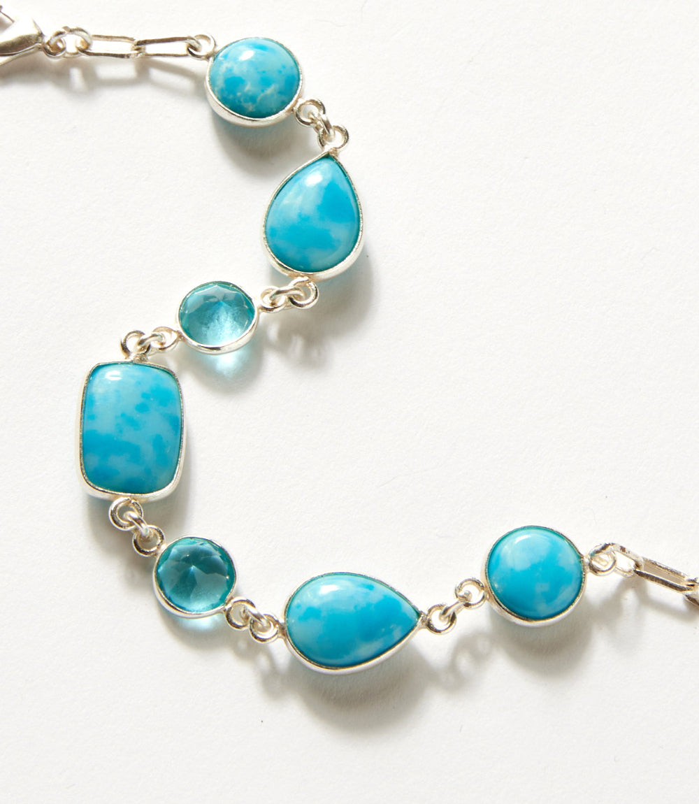 Larimar Station Bracelet