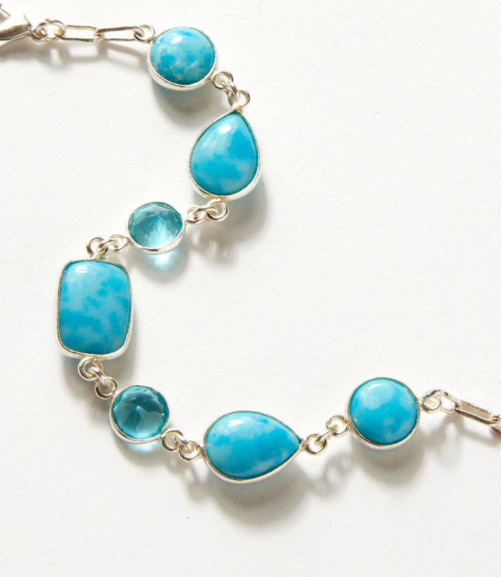 Larimar Station Bracelet
