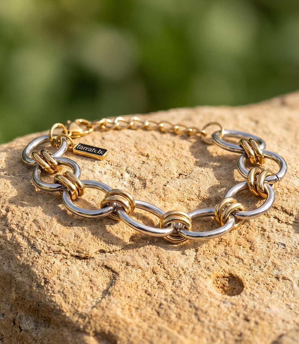 Interlocking Chainlink Bracelet