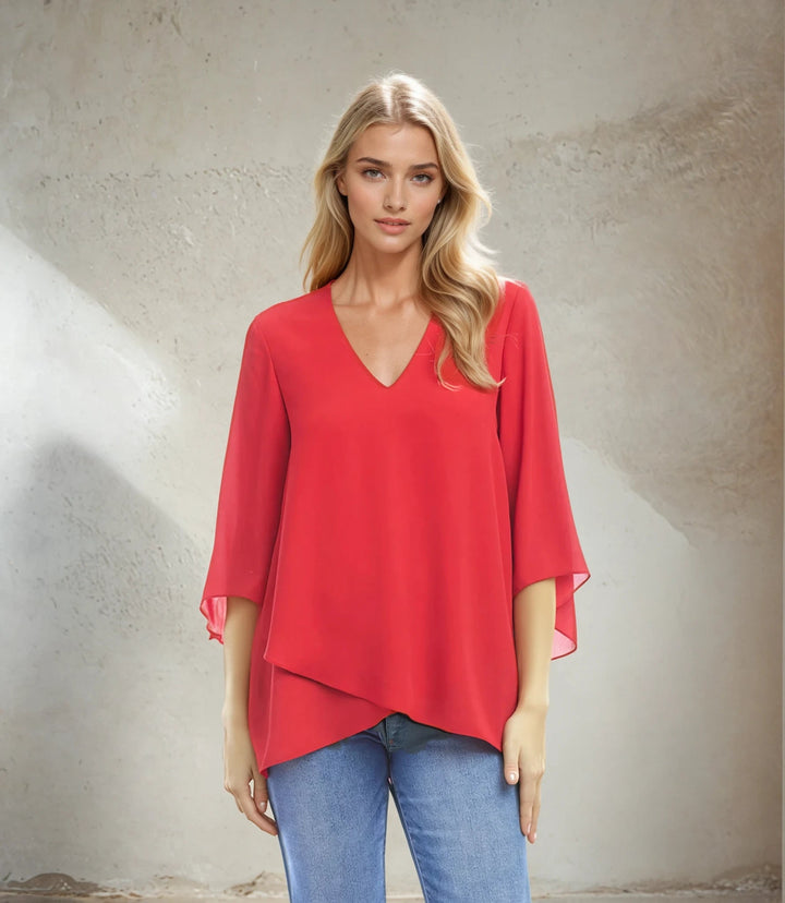 Bracelet Sleeve Asymmetric Top
