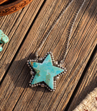 Kingman Turquoise Star Necklace
