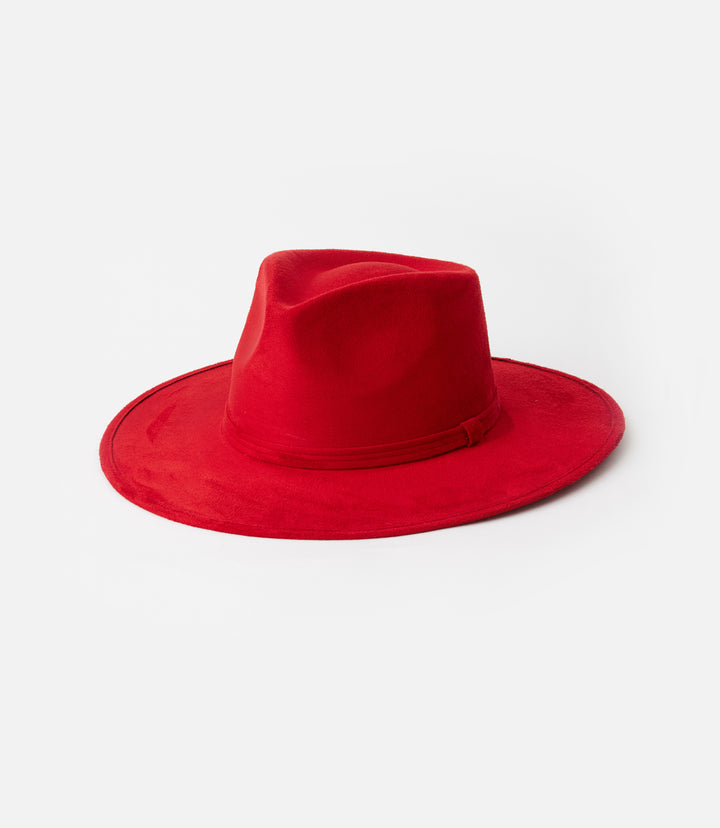 Vegan Suede Rancher Hat