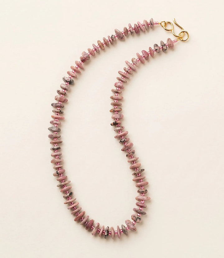 Gemstone Nugget Beaded Necklace