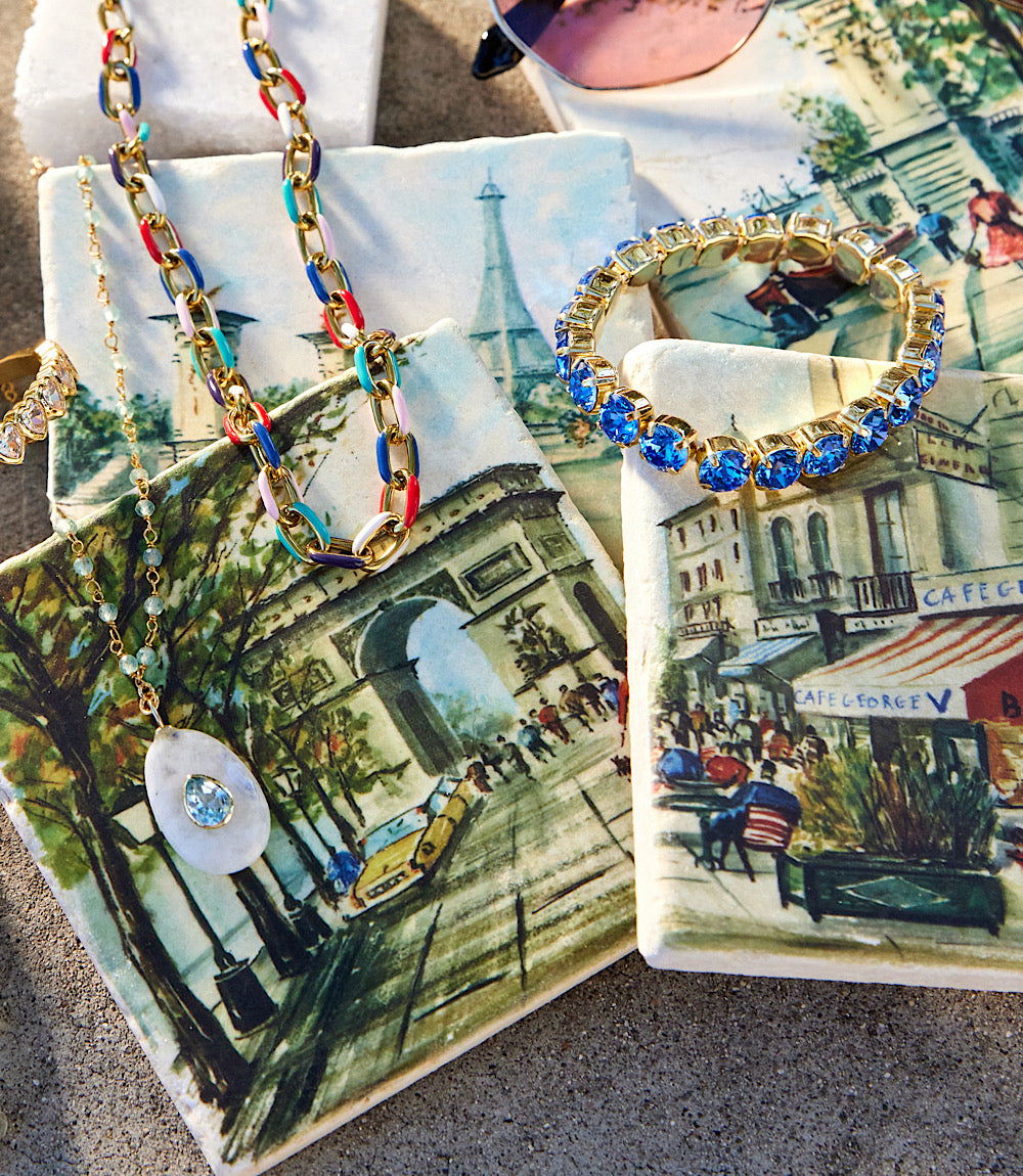 Paris Marble Coasters, Set Of 4