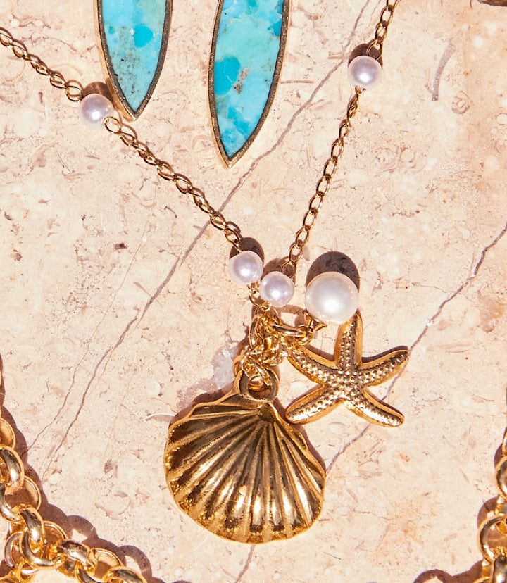 Ocean Charm Necklace