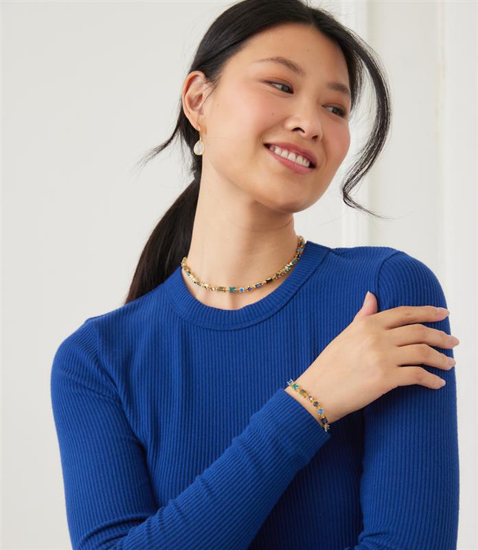 Long Sleeve Ribbed Crewneck Top