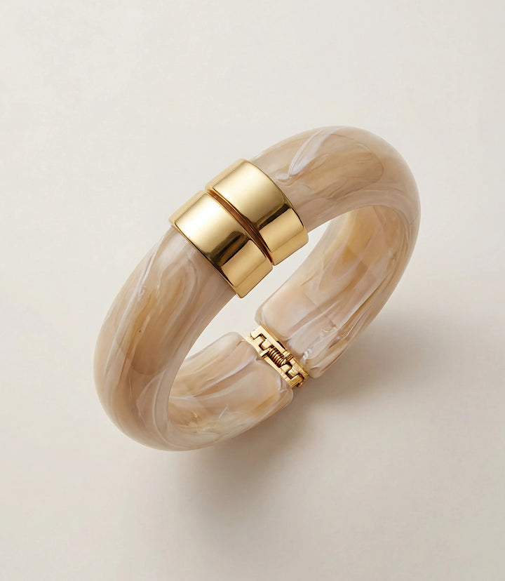 Lucite Bangle Bracelet