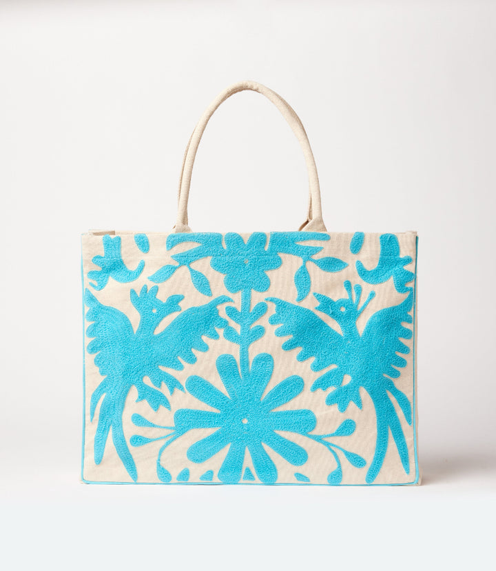 Embroidered Tote Bag