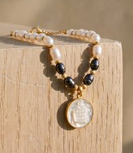 Sea Turtle Charm Mother Of Pearl Pendant Necklace