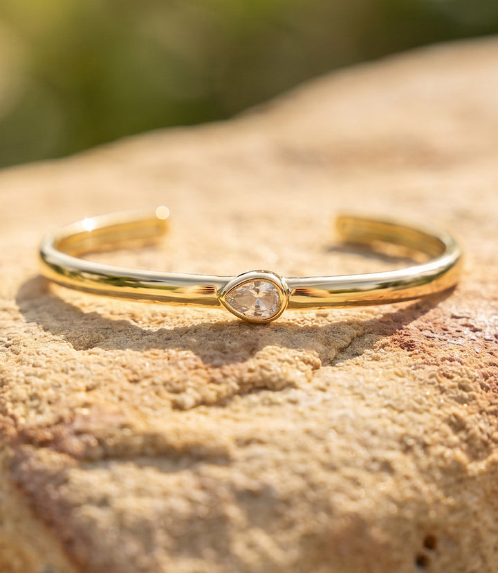 Gemstone Cuff Bracelet