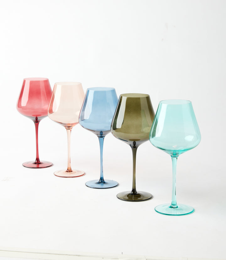 Colors Of Rome Wine Glasses, Set Of 5
