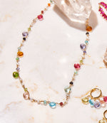 Beaded Gemstone Necklace
