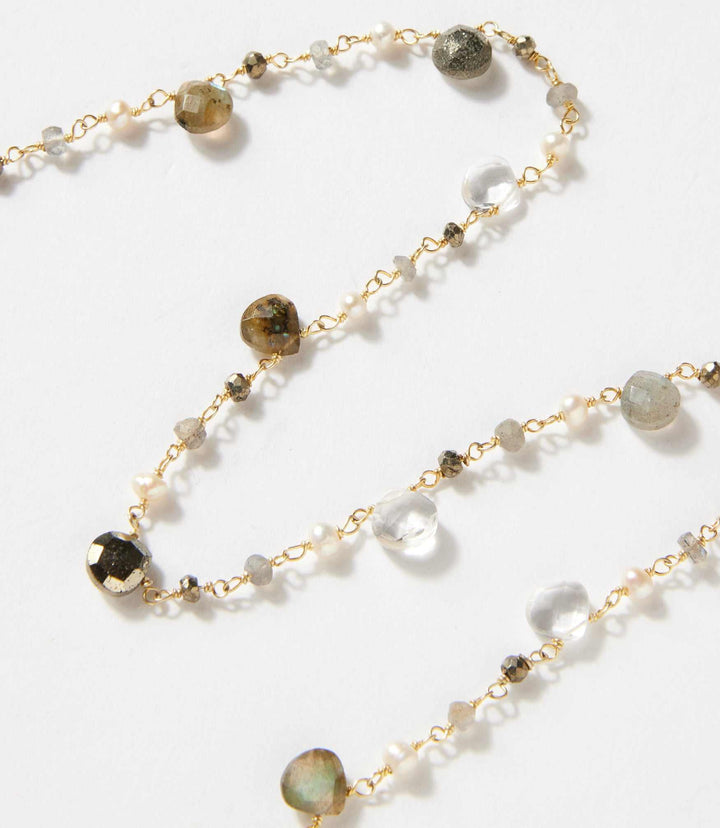 Beaded Gemstone Necklace