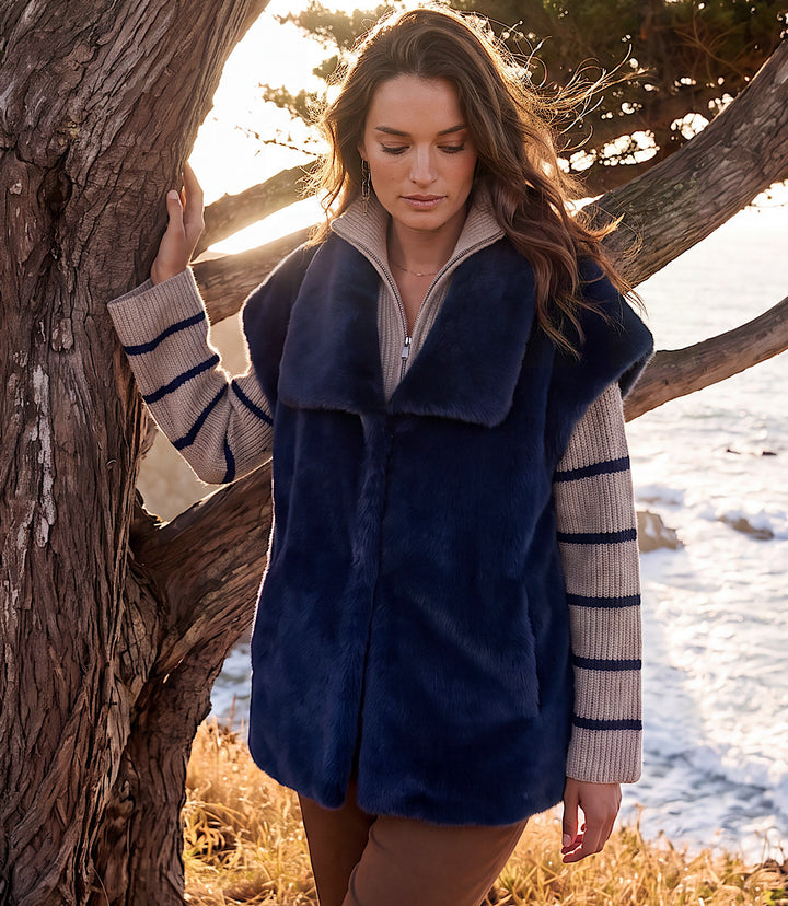 Faux Fur Vest