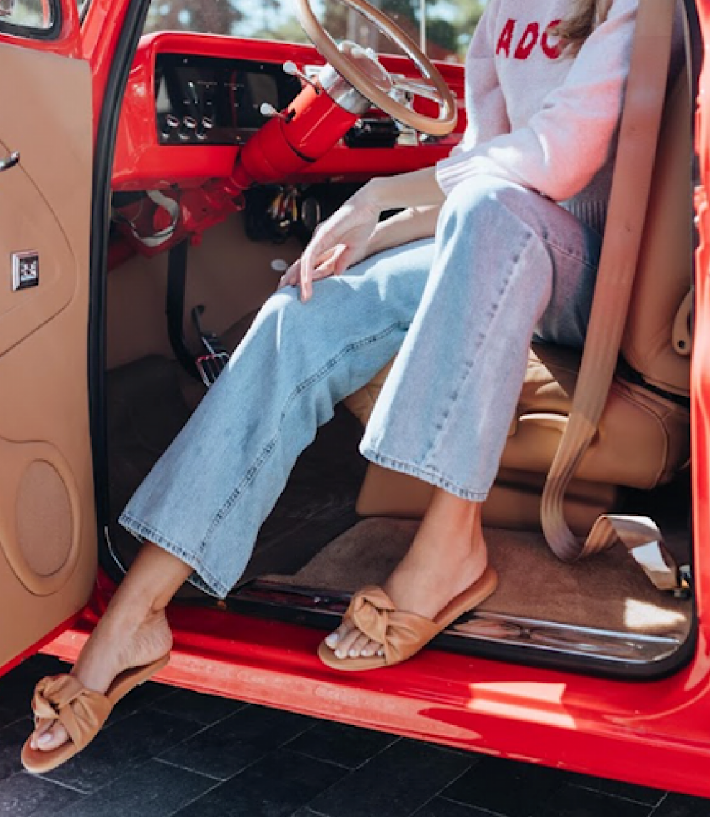 Solei Sea Nottie Knot Slide Sandals